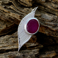 Katarina Red Modern Dainty Pendant