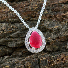 Zoey Red propsel Dainty Pendant