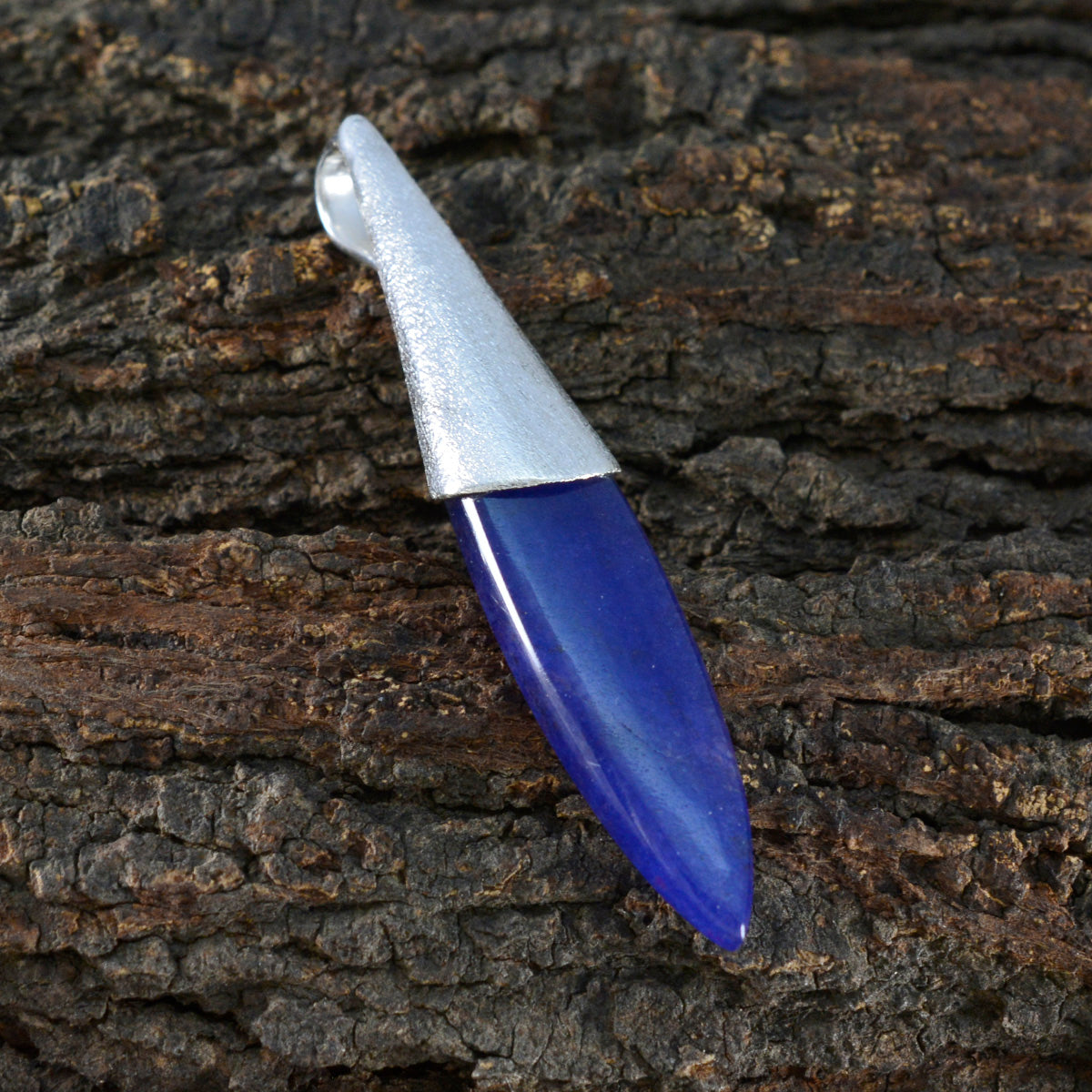 Autumn Blue Contemporary Tiny Pendant