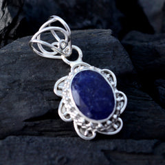 Julieta Blue Rope-Wire Mid-weight Pendant