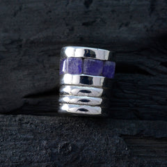 Carla Blue Signet Featherlight Pendant