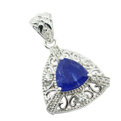 Carolina Blue Rope-Wire Eye-catching Pendant