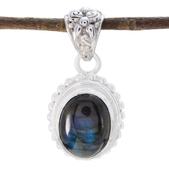 Lucia Grey Rope-Wire Essential Pendant Labradorite Grey Grey