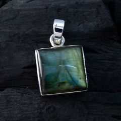 Luna Grey Abstract Featherlight Pendant
