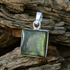 Luna Grey Abstract Featherlight Pendant