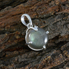 Audrey Grey Heart Whisper-thin Pendant