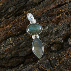 Freya Grey Heart Whisper-thin Pendant