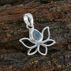 Ida Grey Rope-Wire Delicate Pendant