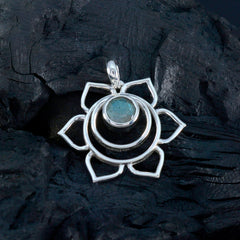 Inès Grey Rope-Wire Dainty Pendant