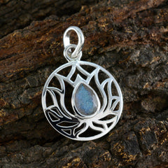 Claire Grey Rope-Wire Dainty Pendant
