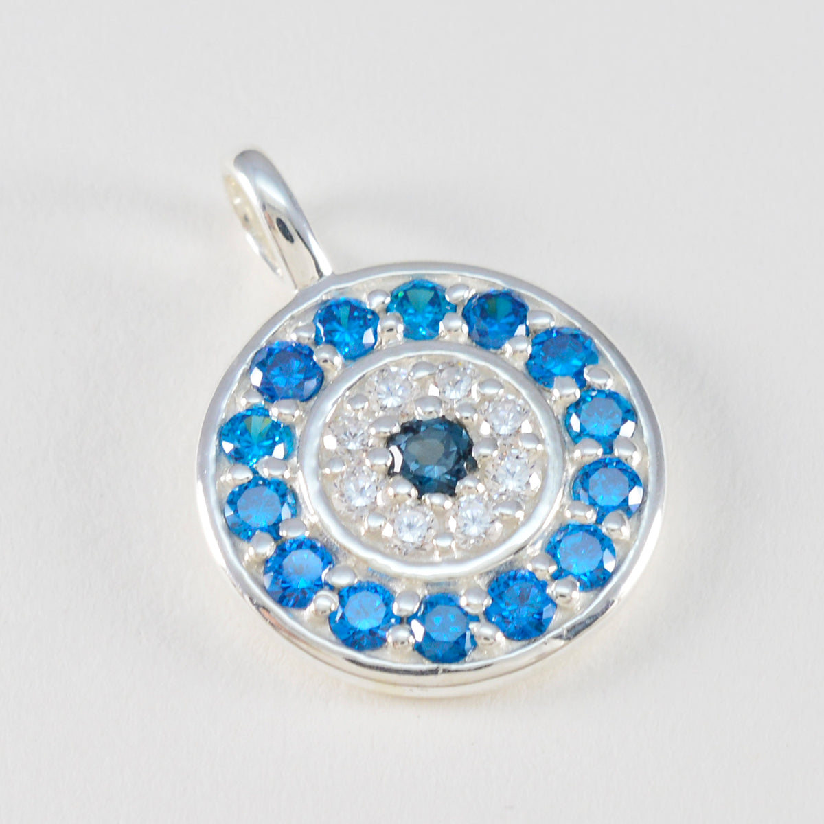 Yasmine Grey Romantic Dainty Pendant