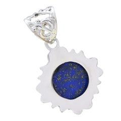 Lucia Blue Rope-Wire Tiny Pendant
