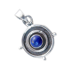 Carla Blue Rope-Wire Featherlight Pendant