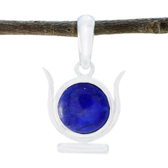 Lea Blue Armor Delicate Pendant Lapis Lazuli Blue Blue