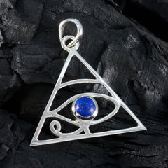 Isabella Blue Rope-Wire Whisper-thin Pendant