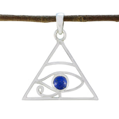 Isabella Blue Rope-Wire Whisper-thin Pendant Lapis Lazuli Blue Blue