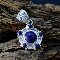 Luna Blue Contemporary Tiny Pendant
