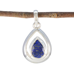 Noelia Blue Glamorous Delicate Pendant Lapis Lazuli Blue Blue