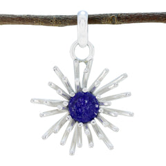 Rebeca Blue Signet Eye-catching Pendant Lapis Lazuli Blue Blue