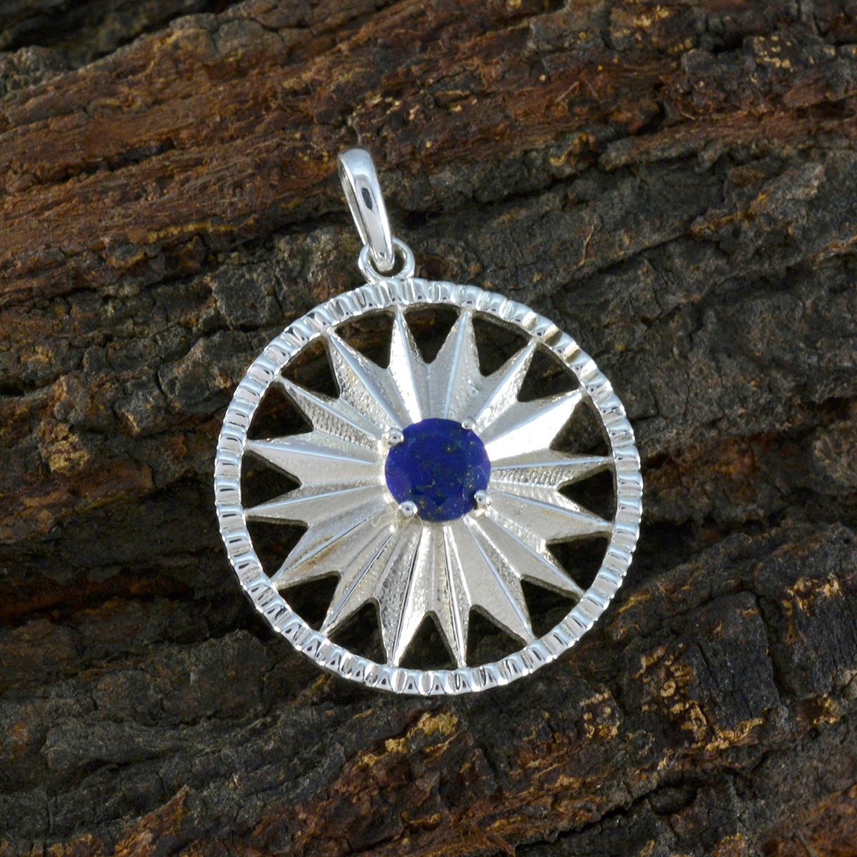 Sofía Blue Moon & Star Whisper-thin Pendant