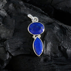 Genesis Blue Modern Whisper-thin Pendant