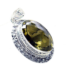 Nova Yellow Rope-Wire Chunky Pendant
