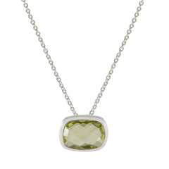 Agnes Yellow Glamorous Classic Pendant Lemon Quartz Yellow Yellow