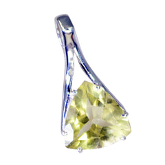 Bruna Yellow Modern Dainty Pendant