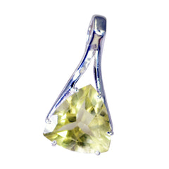 Bruna Yellow Modern Dainty Pendant