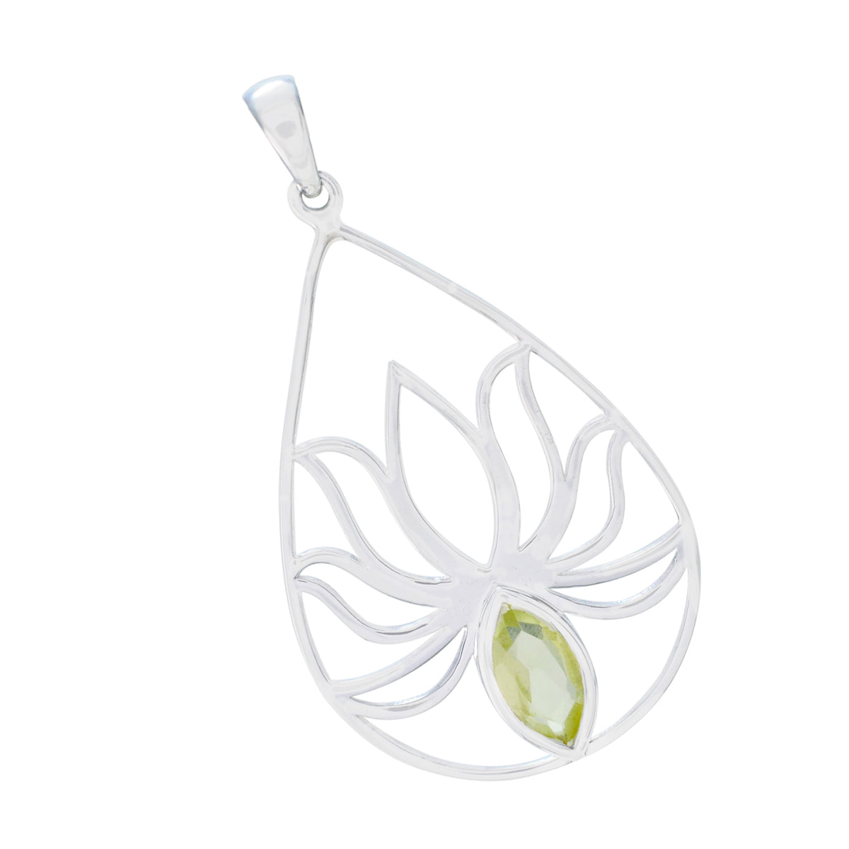 Giulia Yellow Rope-Wire Dainty Pendant