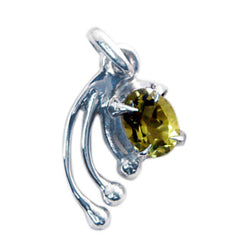 Agnes Yellow Engagement Whisper-thin Pendant