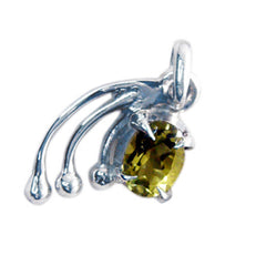 Agnes Yellow Engagement Whisper-thin Pendant