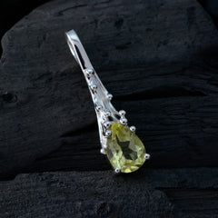 Antonia Yellow Glamorous Delicate Pendant