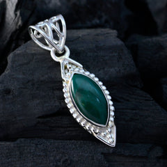 Ana Green Rope-Wire Eye-catching Pendant