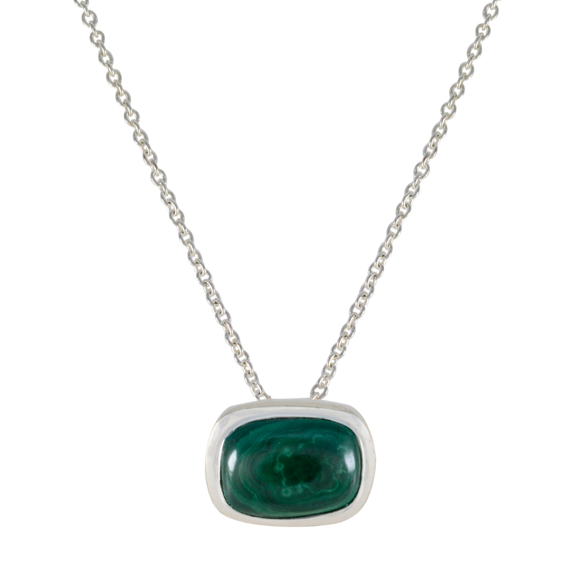 Aisha Green Sophisticated Classic Pendant Malachite Green Green
