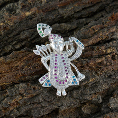 Zoey multicolor Heart Dainty Pendant