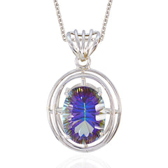 Lili multicolor Rope-Wire Chunky Pendant Mystic Quartz multicolor Multicolor