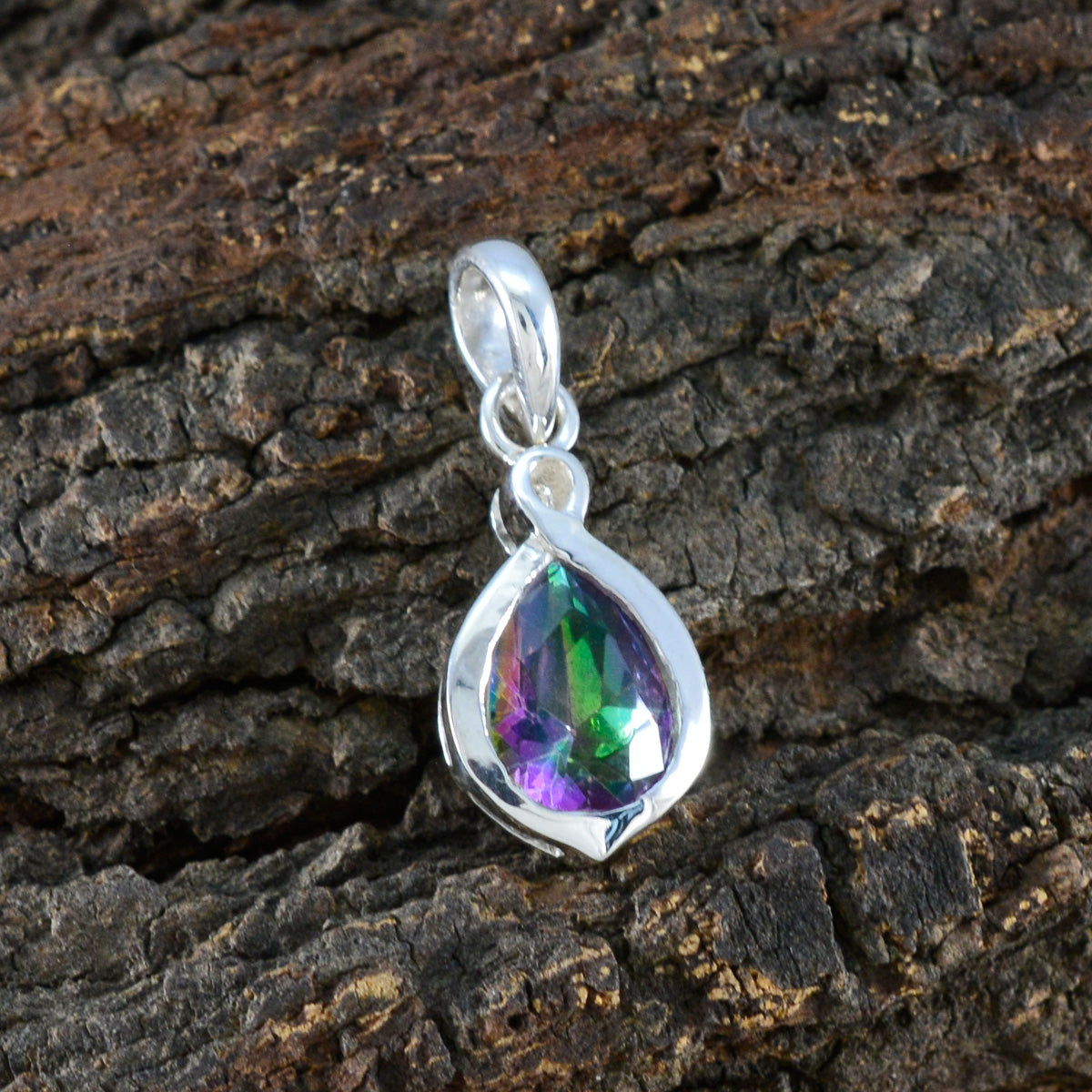 Ling multicolor Eternity Elegant Pendant