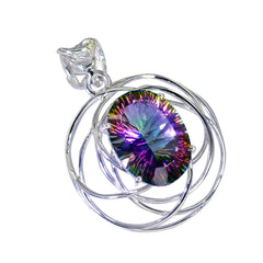 Daniela multicolor Rope-Wire Statement Pendant