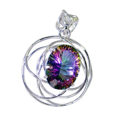 Daniela multicolor Rope-Wire Statement Pendant