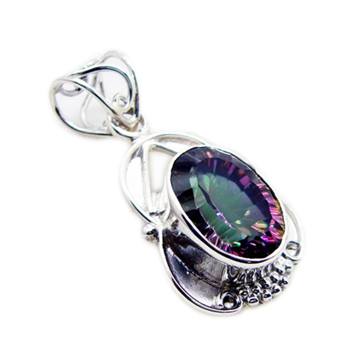 Constanza multicolor Rope-Wire Statement Pendant
