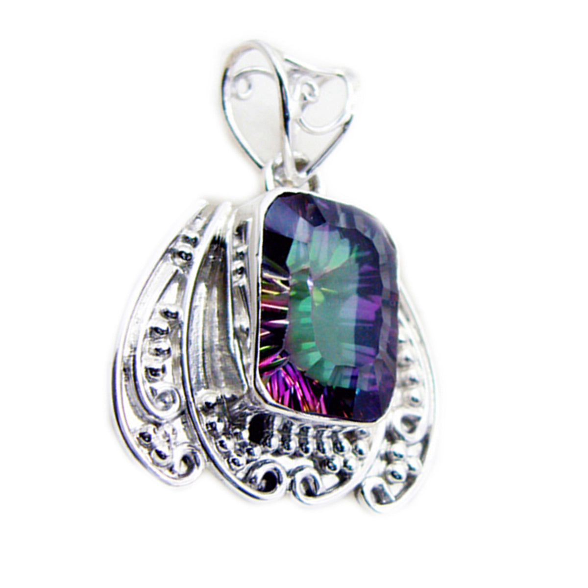 Ivy multicolor Rope-Wire Statement Pendant