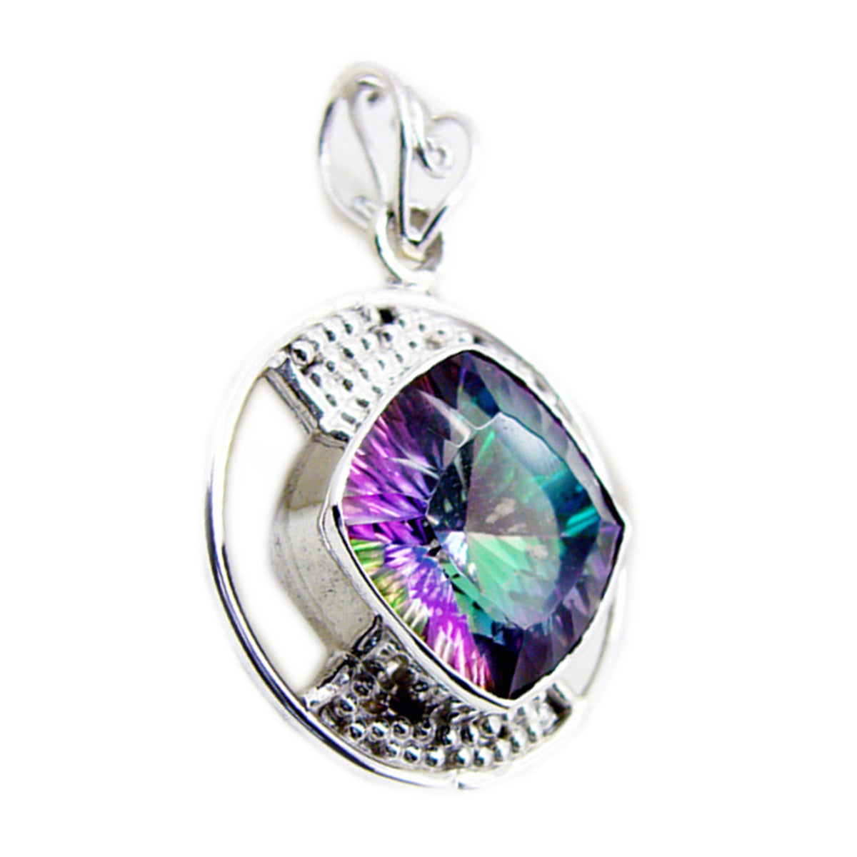 Carla multicolor Rope-Wire Statement Pendant