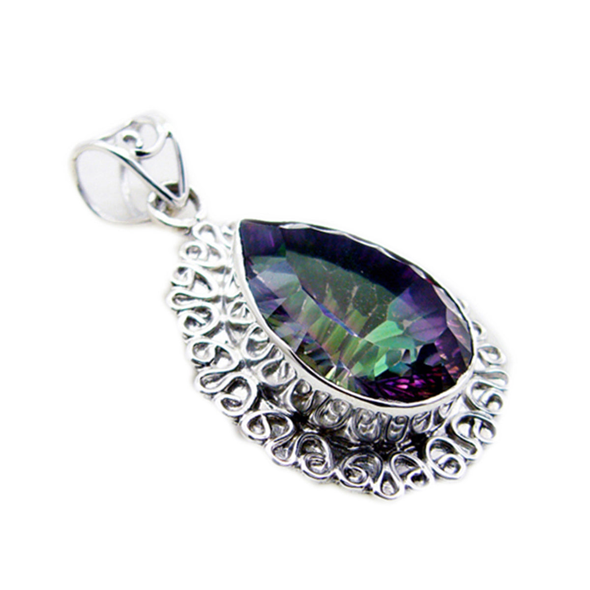 Harper multicolor Rope-Wire Statement Pendant