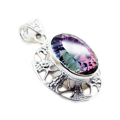 Julia multicolor Rope-Wire Statement Pendant