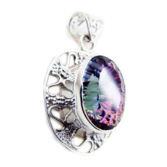 Julia multicolor Rope-Wire Statement Pendant