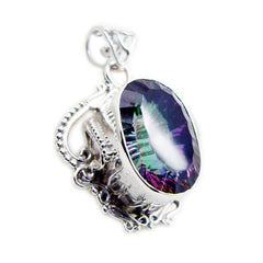 Lourdes multicolor Rope-Wire Statement Pendant Mystic Quartz multicolor Multicolor