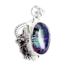 Lourdes multicolor Rope-Wire Statement Pendant