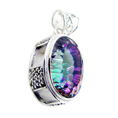 Micaela multicolor Rope-Wire Statement Pendant