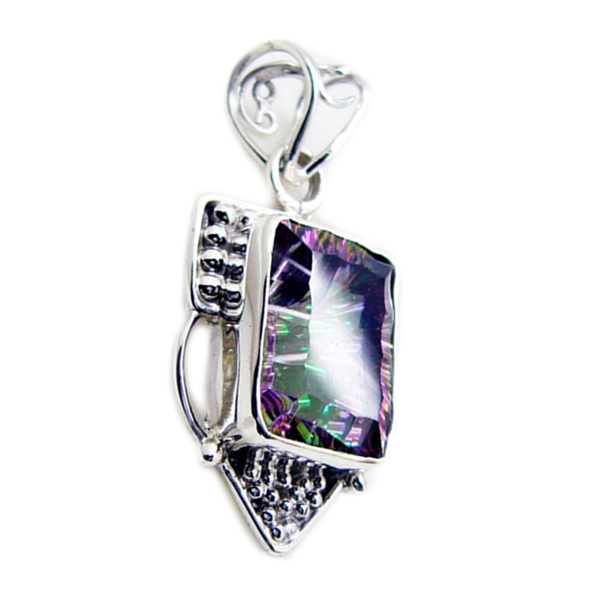 Laura multicolor Rope-Wire Statement Pendant